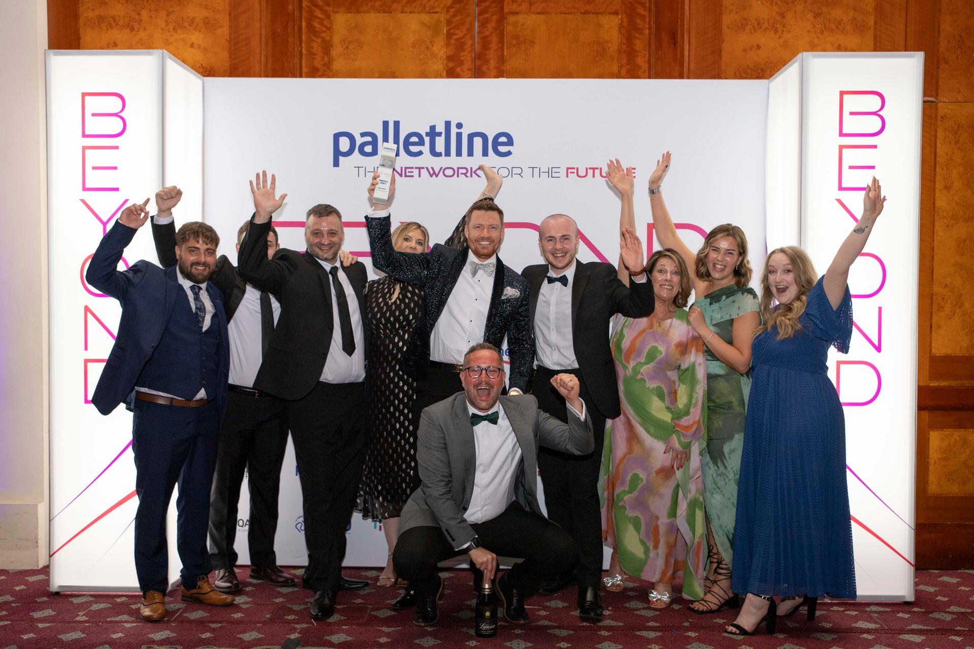 The Browns team at the 2024 Palletline Awards.