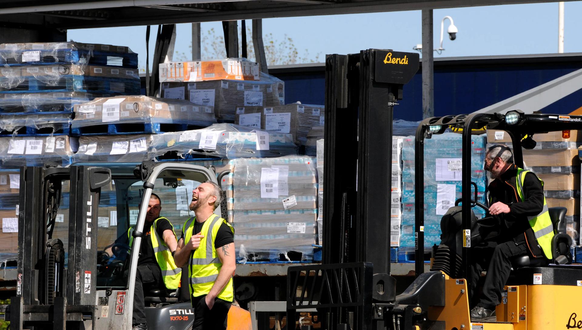 Team members at Browns