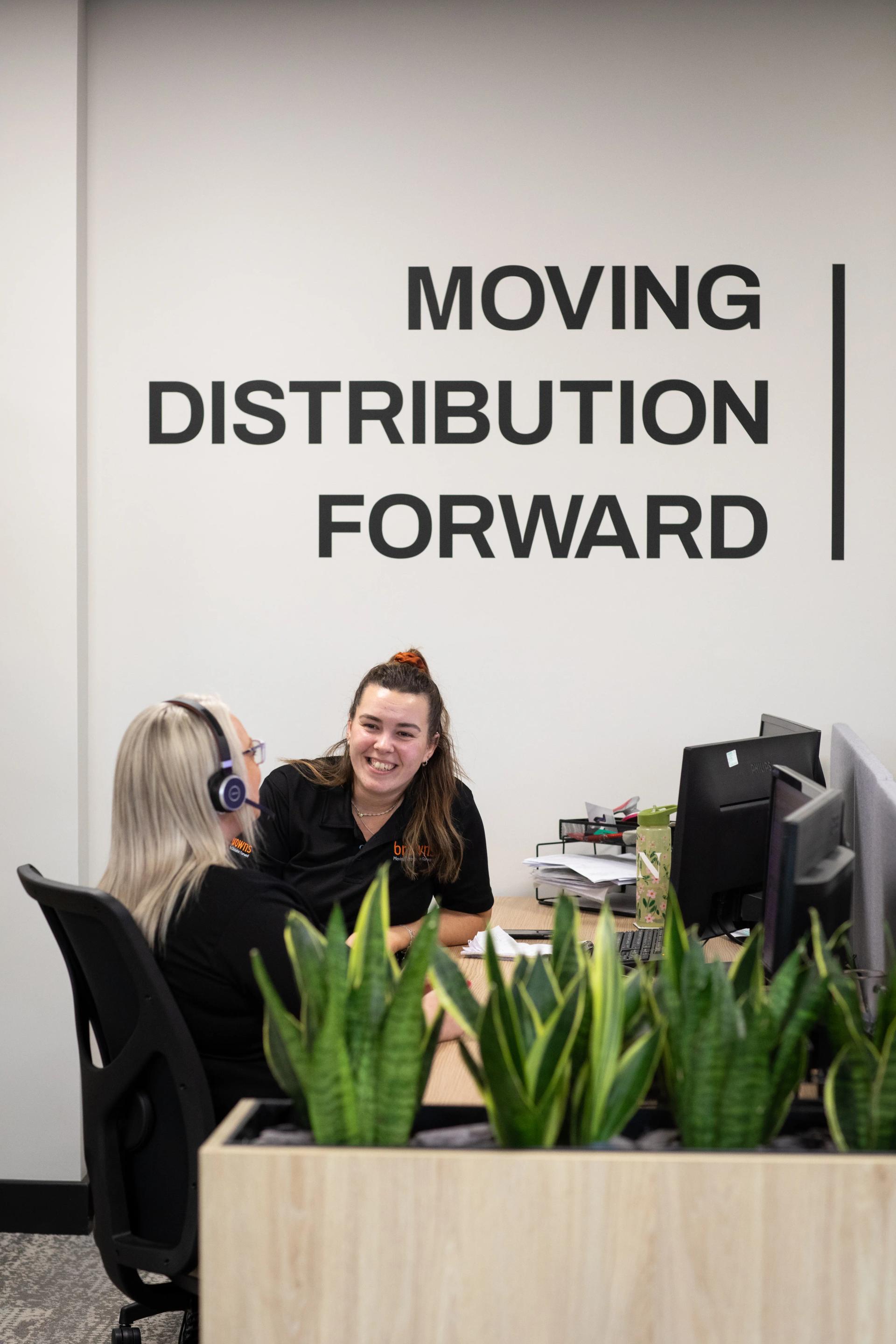 Team members at Browns