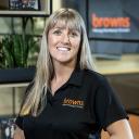 A staff member at Browns